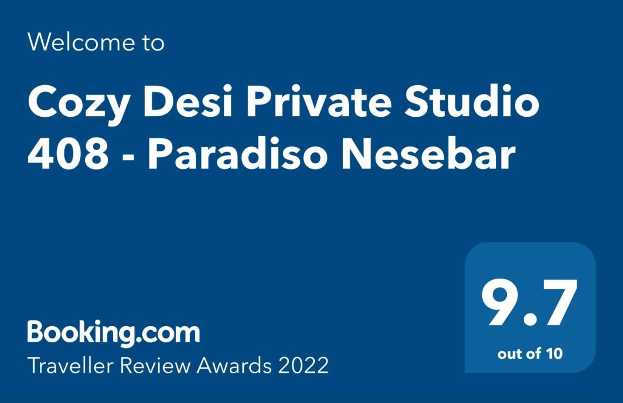 Cozy Desi Private Studio 408 - Paradiso Nesebar Esterno foto